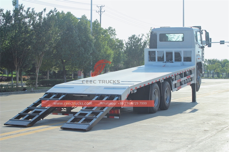 HOWO 400HP flatbed transport truck made in China