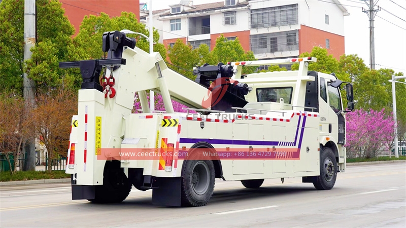 FAW 240hp heavy duty 15Tons Wrecker truck made in China