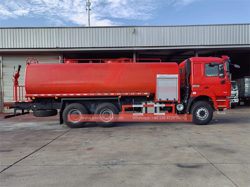 Shacman heavy duty fire fighting 12,000L truck with factory direct sale