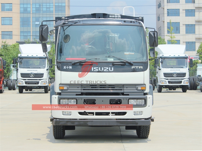 ISUZU 205hp FTR 10 CBM garbage compactor truck made in China