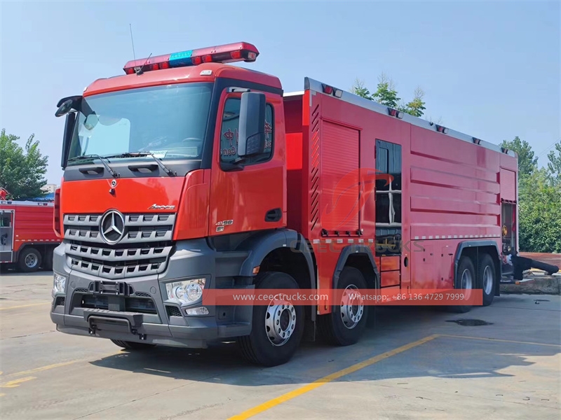 BENZ 8x4 580HP firefighting truck on sale