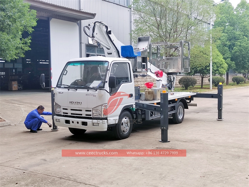 ISUZU NKR 13m Aerial Platform Truck made in China