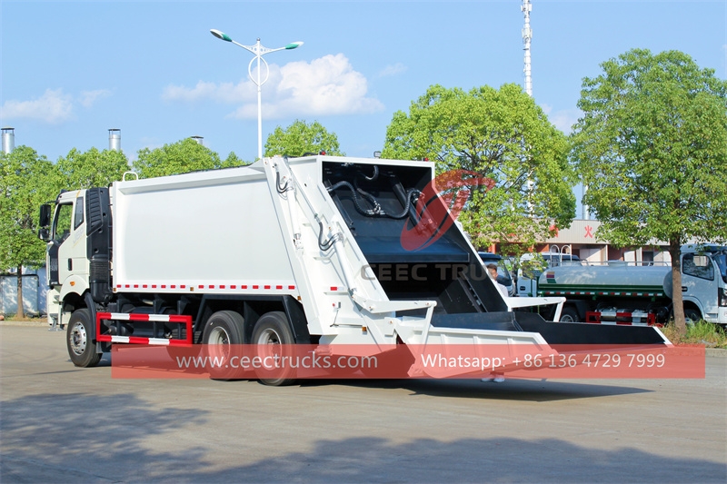 FAW 6x4 20CBM mobile refue compactor