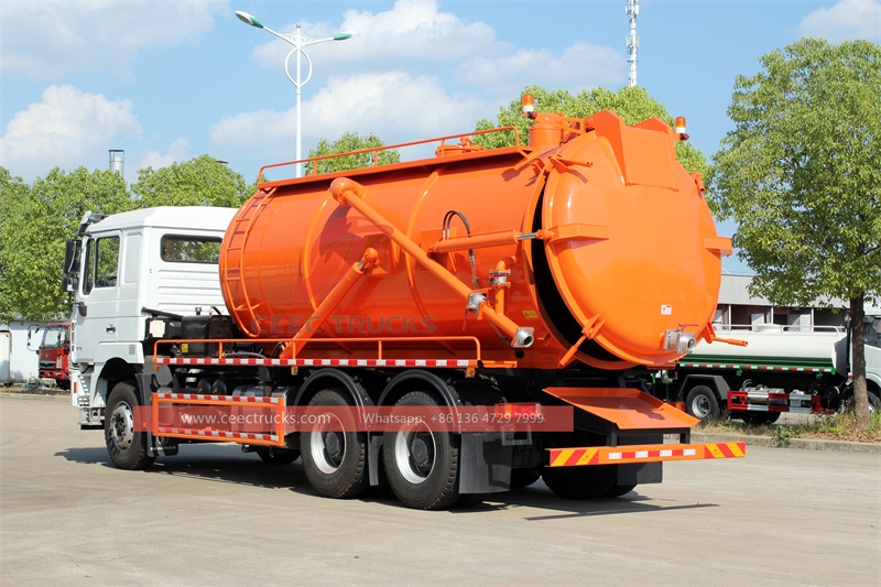 Shacman F3000 25m3 Vacuum Sewage Suction trucks with best price