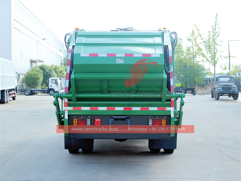 HOWO 8CBM garbage compression truck with direct sale