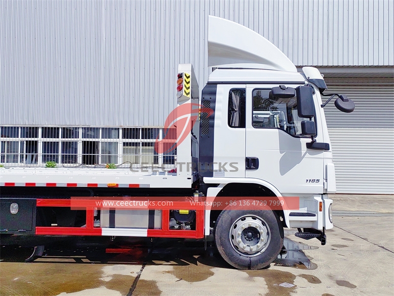 Shacman L3000 240HP flat bed wrecker truck with factory direct sale