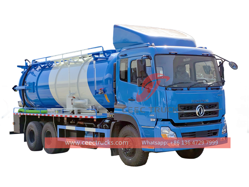 Dongfeng vac pump combination truck with best price