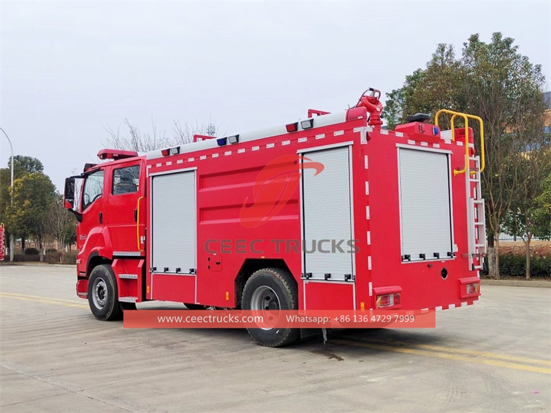 ISUZU GIGA 8,000L fire fighting truck with factory direct sale