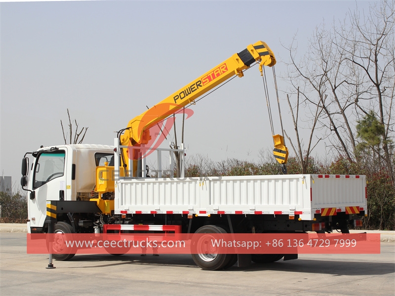 ISUZU 700P 5tons Crane Truck made in China best factory