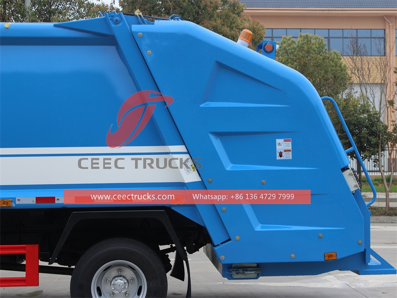 ISUZU NKR 6CBM Waste Compactor truck with factory direct sale