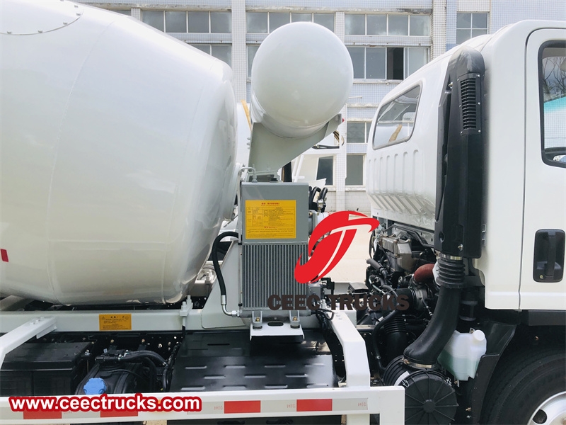 Isuzu Ready Mix Concrete Mixer Truck