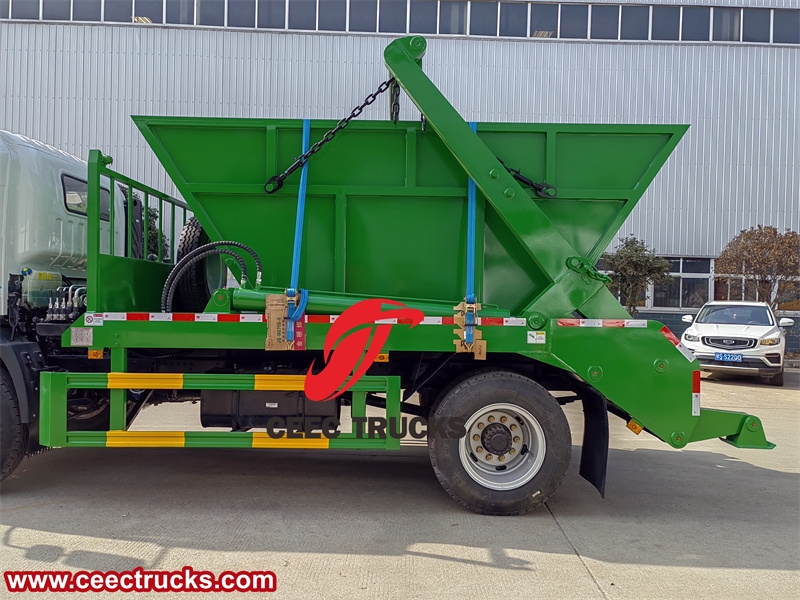 HOWO 8CBM RHD skip loader with factory direct sale