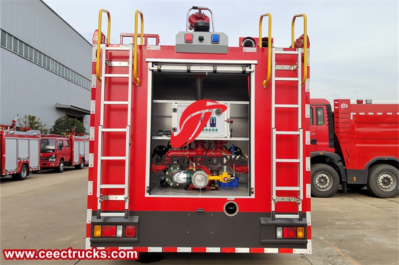 Rescue Fire truck Water tankers Isuzu