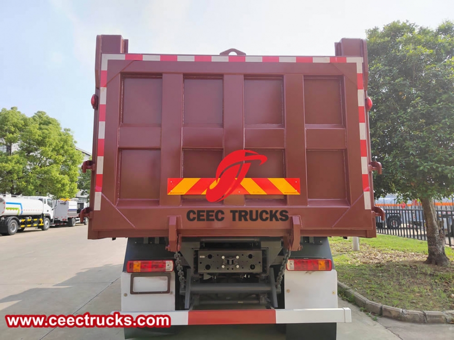 Autocarro con cassone ribaltabile da miniera Howo da 371 CV