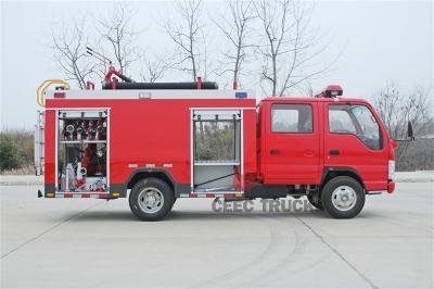 New Isuzu 4KH1 120HP 3000 Liters Fire fighting truck