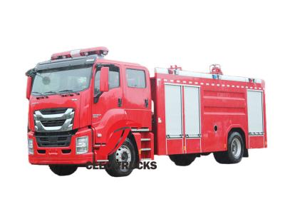 Isuzu 4x4 airport fire truck