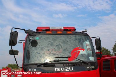 Isuzu FVZ foam pumper fire truck