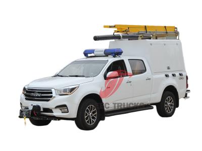 Isuzu 4x4 drive utility service truck