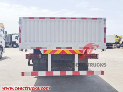 Shacman 4x2 dropside cargo truck mounted XCMG 6.3tons boom crane