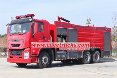 Rescue Fire Truck made by Isuzu Giga chassis