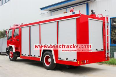 Rescue Fire Truck made by Isuzu FTR chassis