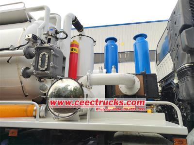 Isuzu Giga truck mounted sewer jetter