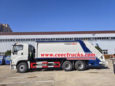 ISUZU GIGA series Rear Bin Lifter Garbage Truck