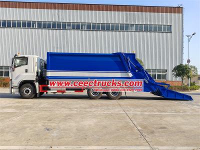 Philippine Isuzu 20 cbm rear loader garbage truck