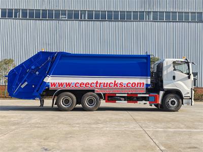 Philippine Isuzu 20 cbm rear loader garbage truck