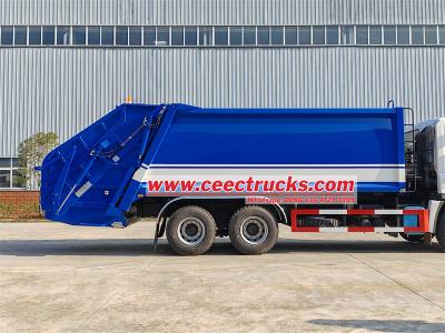 Philippine Isuzu 20 cbm rear loader garbage truck