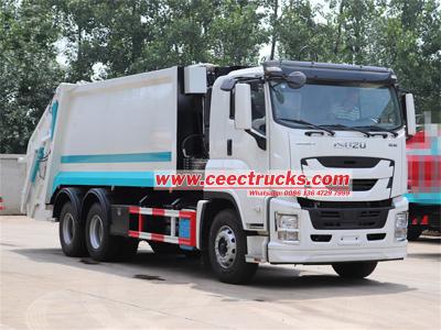 Isuzu GIGA 25 cbm mobile compactor truck