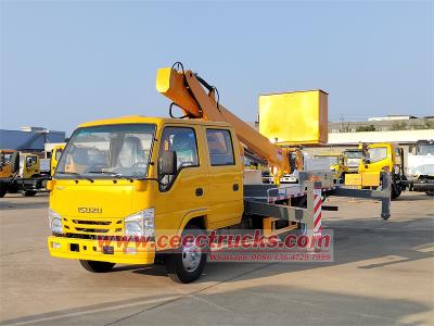  Isuzu new NPR double cabin 16m Hydraulic aerial lifter truck