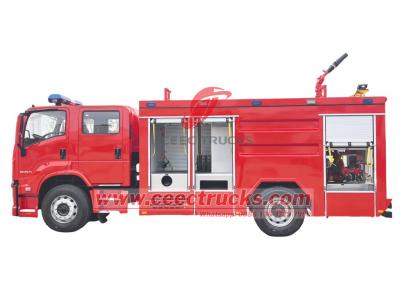 Isuzu new GIGA 4X 5500 Liters fire department rescue truck