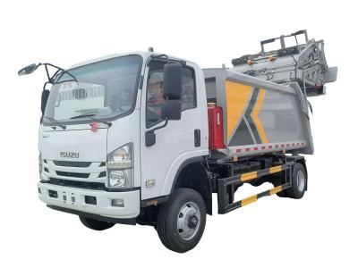 Isuzu ELF all-drive garbage rear loader
