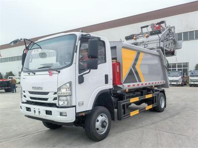 Isuzu ELF all-drive garbage rear loader
