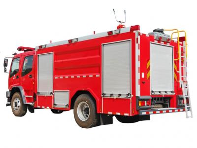 Isuzu 240HP heavy fire department rescue truck