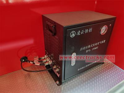 Howo multipurpose fire truck with hydraulic crane