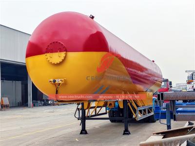 Africa 40000L diesel tanker semitrailer