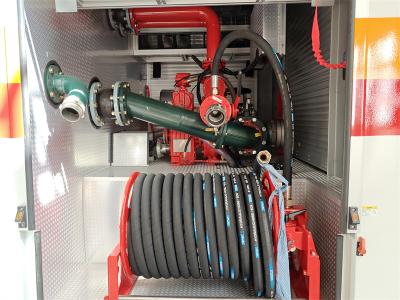 Central Asia ISUZU FTR city fire water truck