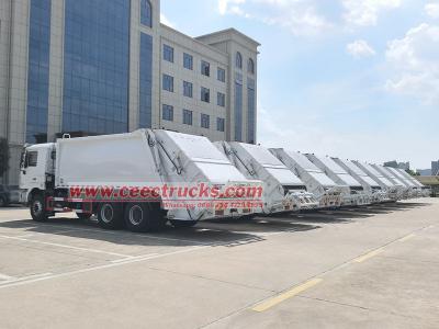 Shacman F3000 waste compaction truck