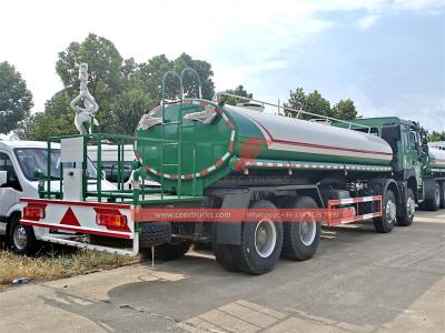 Howo heavy 380HP city water tank truck