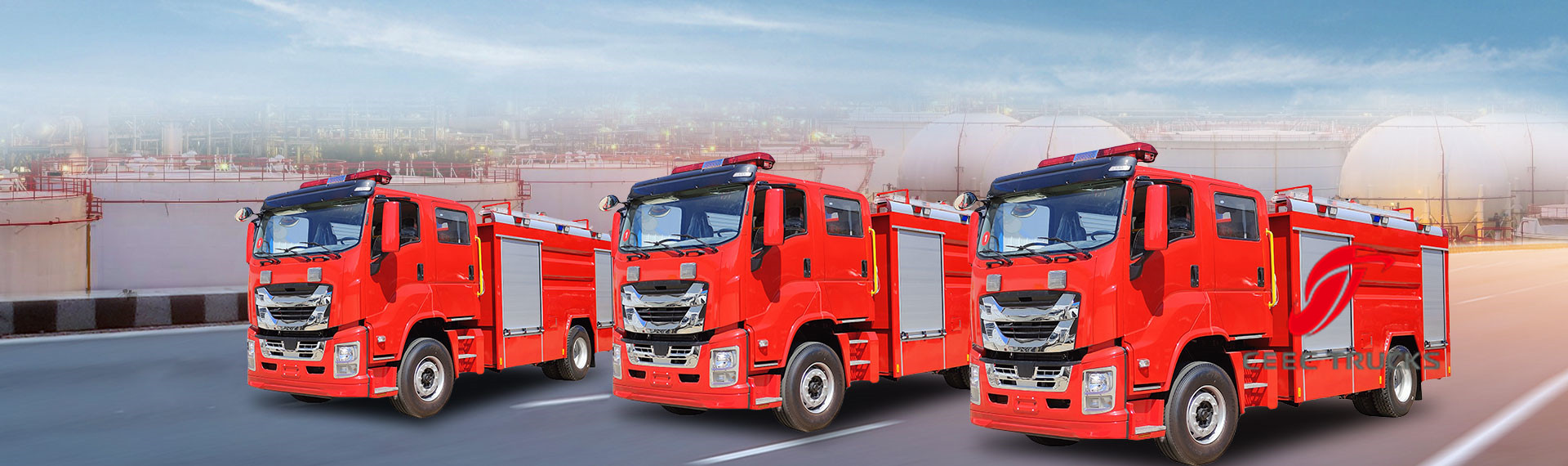 Isuzu FVR firefighting truck