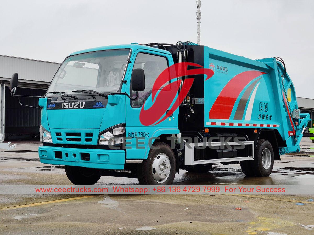 Camion di compressione dei rifiuti ISUZU NKR a prezzo di fabbrica in vendita