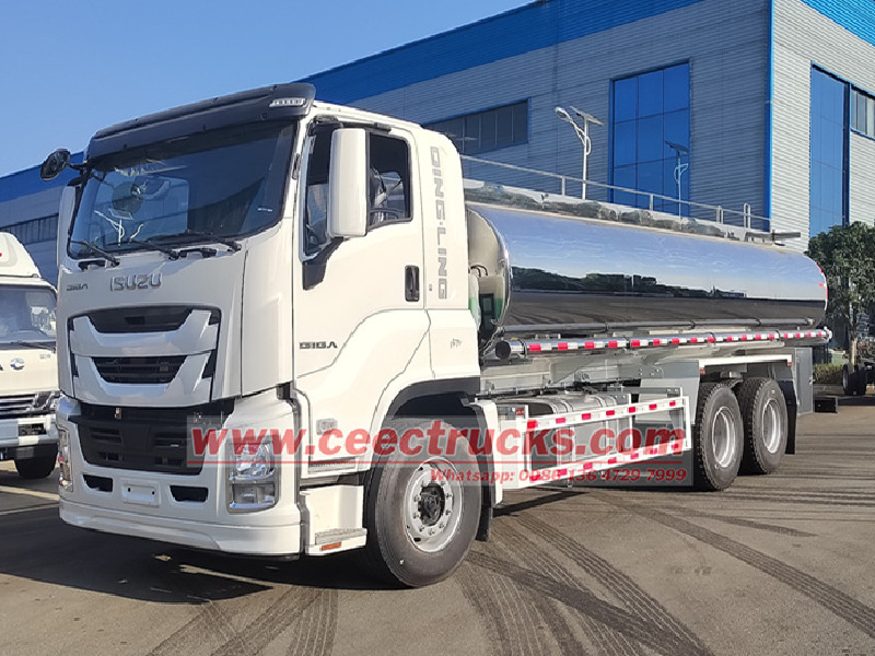 Personalizza il tuo camion per acqua potabile Isuzu GIGA