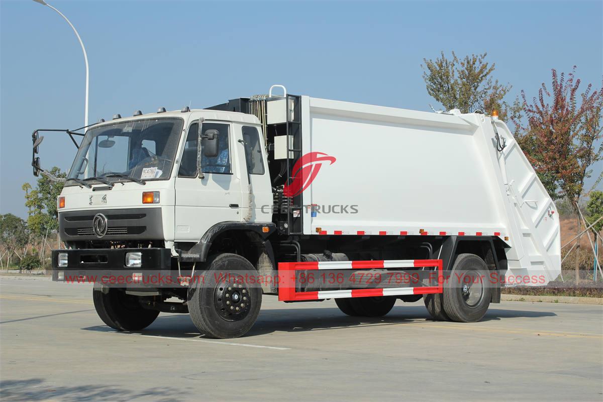 Camion compattatore di rifiuti Dongfeng 14 CBM personalizzato in vendita