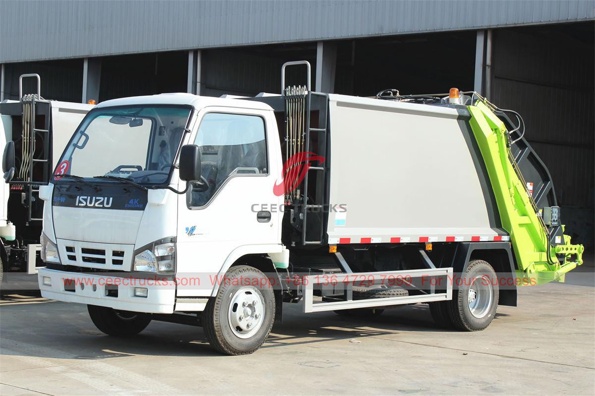 Camion compressore per rifiuti ISUZU 5CBM per Dubai