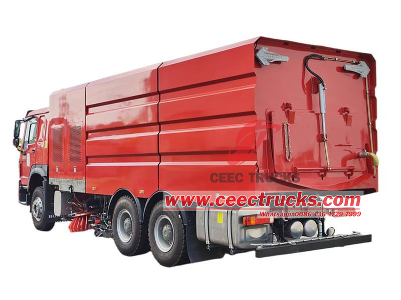 Camion spazzatrice stradale