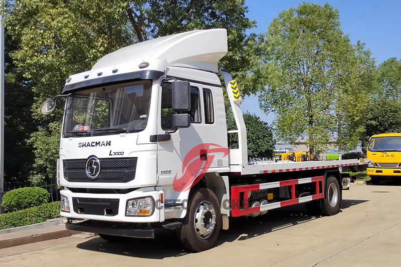 SHACMAN L3000 Autocarro demolitore con piattaforma scorrevole e verricello