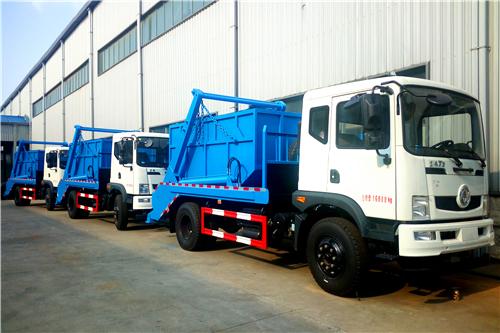 40 unità DONGFENG camion con braccio oscillante da 10 mc per il progetto igienico-sanitario del Myanmar