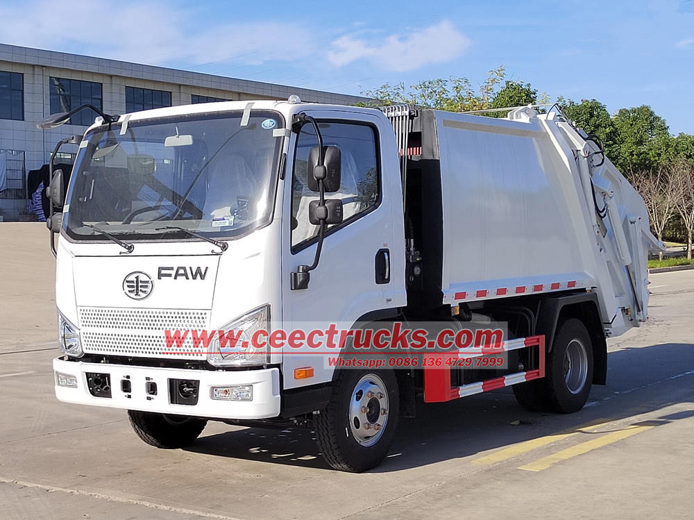 camion compattatore di cestino FAW 8Cbm